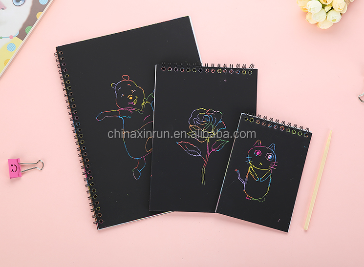 DIY Educational Craft Toys Scratch Art for Children