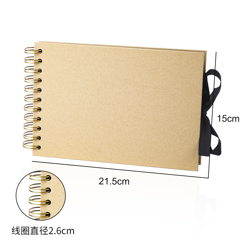 21.5*15cm Scrapbook Kit Diary Memory Paper Gift Set for Kids Scrapbook Kit with Sticker &amp; Washi Tape Color Pens Photo Album Kit