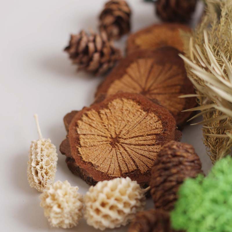 Christmas Decorations Craft Kit Pinecones, Pine Needles, Bells Gold &amp; Red Wreath Handmade Holiday Decorations