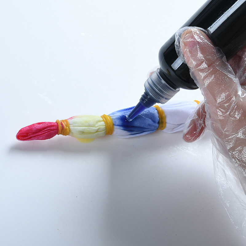 DIY Tie Dye Kit Tools Kits Crafts Kit for Children Tie-Dye Paint Kit