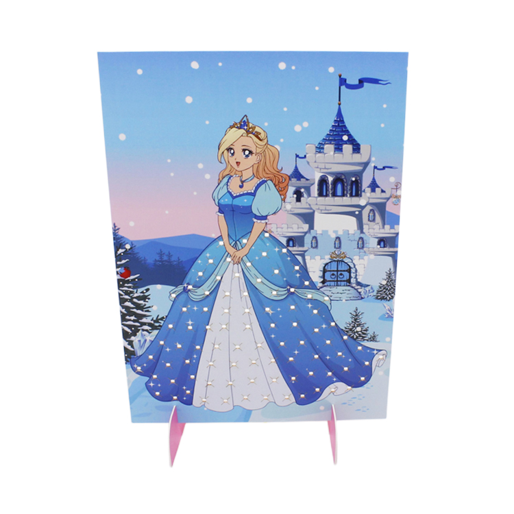 4-6 Years Old Kids DIY Craft Art Set 3D Creative Paste Toys Beginner-Friendly Perfect Birthday Gift for Girls Teens