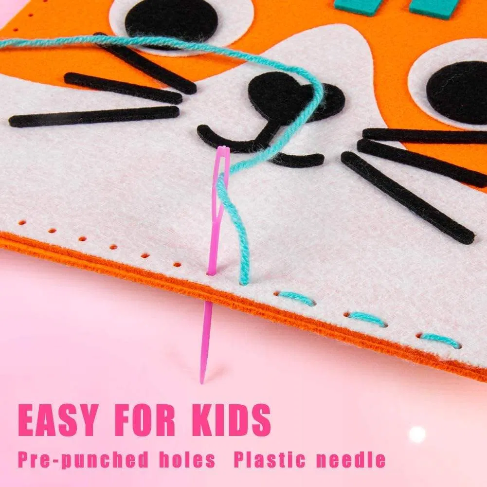 Beginner Sewing Kit Cute Felt DIY Crafts Arts and Crafts for Girls