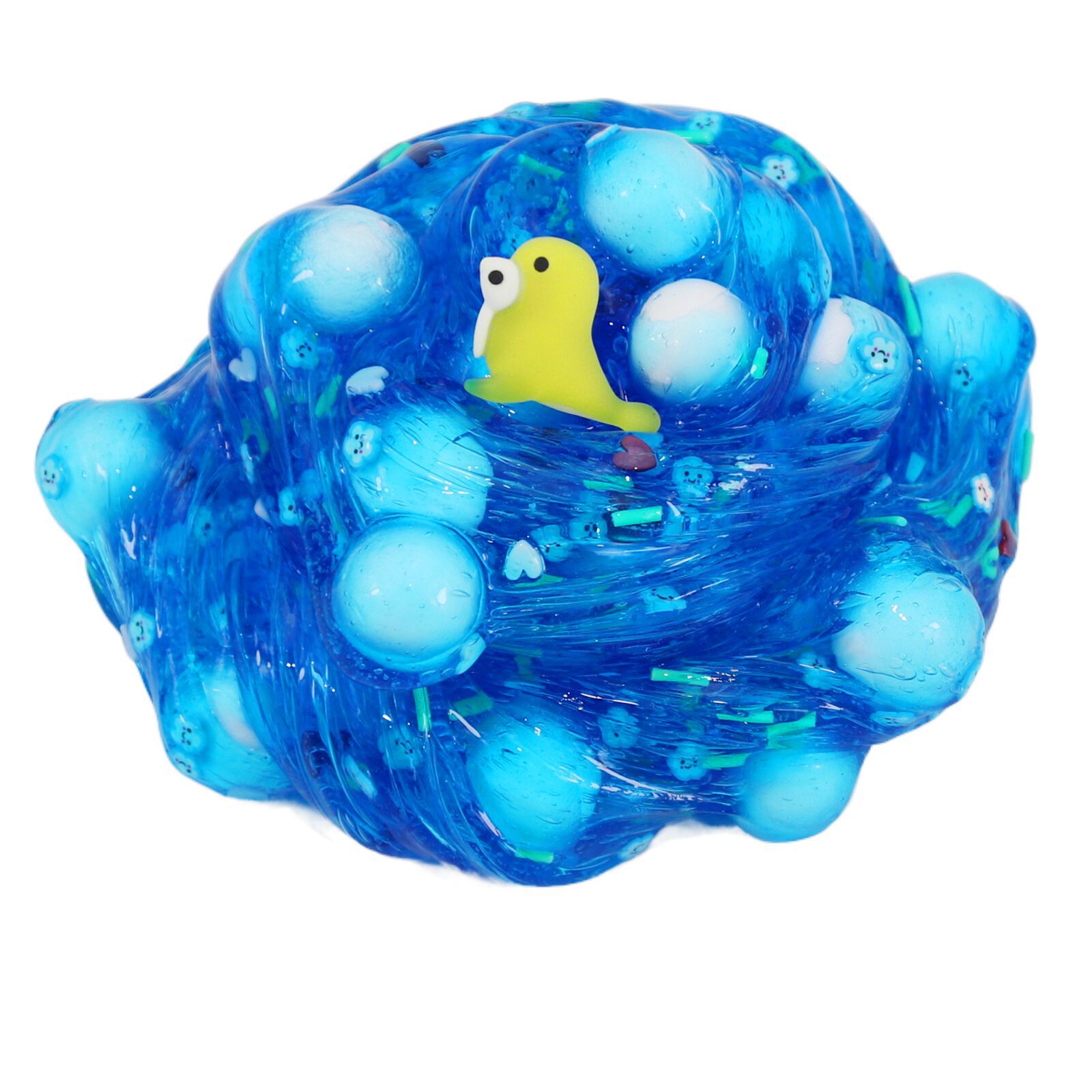 High Quality DIY Puff Educational Toy Transparent Crystal Mud Slime Kit Colorful Crystal Slime for Kids