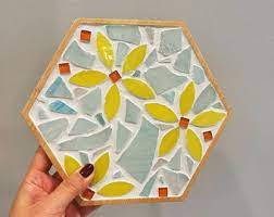 Wholesale Colorful Mosaic Coasters Diy Art Crafts Mosaic Kit for Customized Size Cheap Price and Handmade Use for Sale
