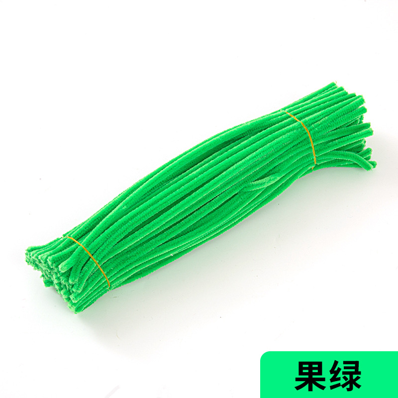 DIY New Arrival DIY Multicolor Fuzzy Stick Science Engineering Toy Educational Handcraft Cartoon for Children