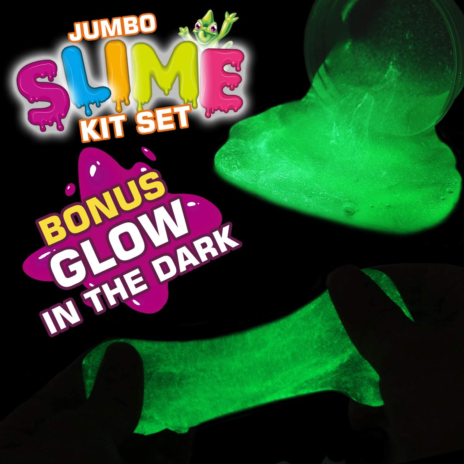 Slime Kit for Kids Diy 126 Pcs DIY Slime Making Kit for Girls Boys