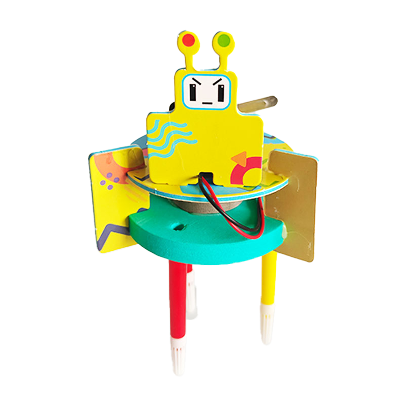 Hanwenge EVA Drawing Robot DIY Kit Manual Mechanical Model STEM Art Teaching Aid Classroom Set Eco-friendly Custom