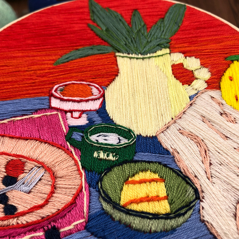 DIY Embroidery Art Kit 3