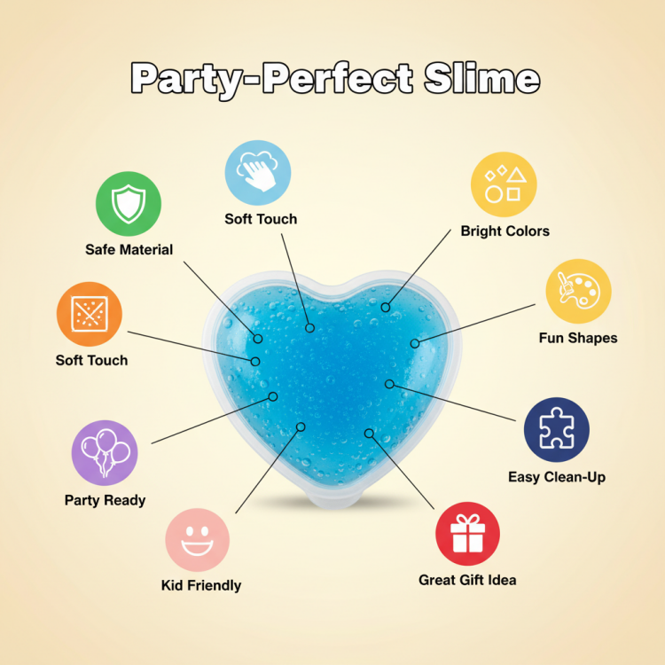 12 Colors Cake Shaped DIY Slime Kit for Kids Handmade Creative Play Set Educational Toys with Long-Lasting Fun for Crafts Gifts