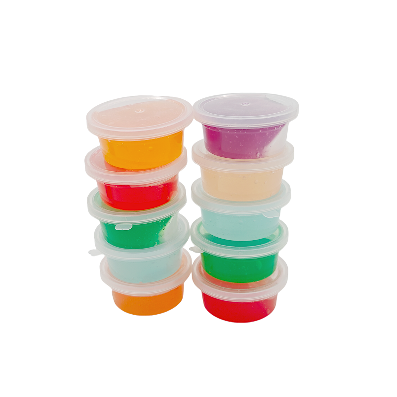 New Stress Relief 6 Colors Funny DIY Magic Crystal Mud Fluffy Slime Kit Putty Toys for Kids