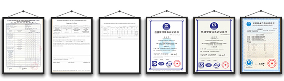 Product Quality Certifications