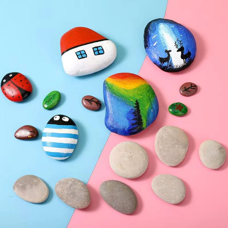 Crafts DIY Supplies Kit for Kids Rock Painting Kit