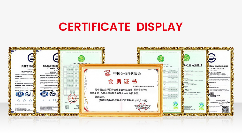 Company Certifications