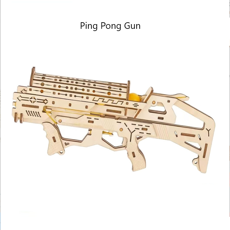 Wooden 3D puzzle model 4
