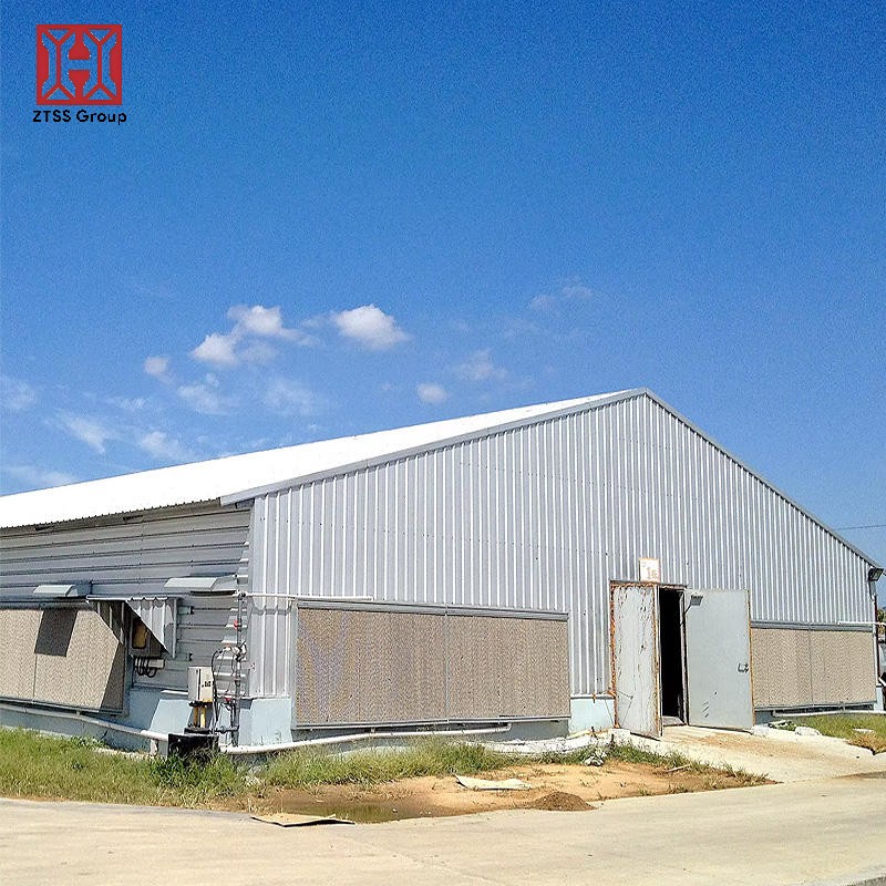 ZTSS Customized Light Steel Q355/Q235 Prefabricated Structural Steel Factory/Warehouse/Workshop/Plant Building 1 Year Warranty