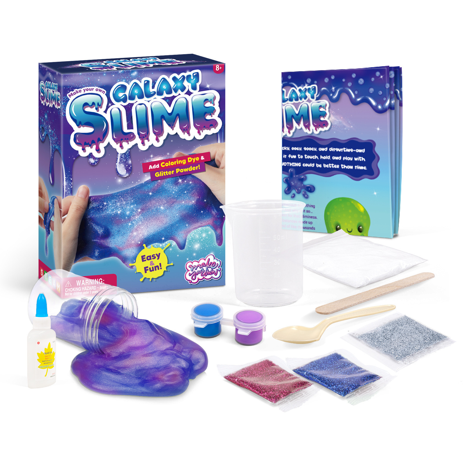 Educational Toys Eco Friendly Popular Science Kits Playdough/Slime Magnetic Slime DIY Toy Science Lab Experiment Craft Set