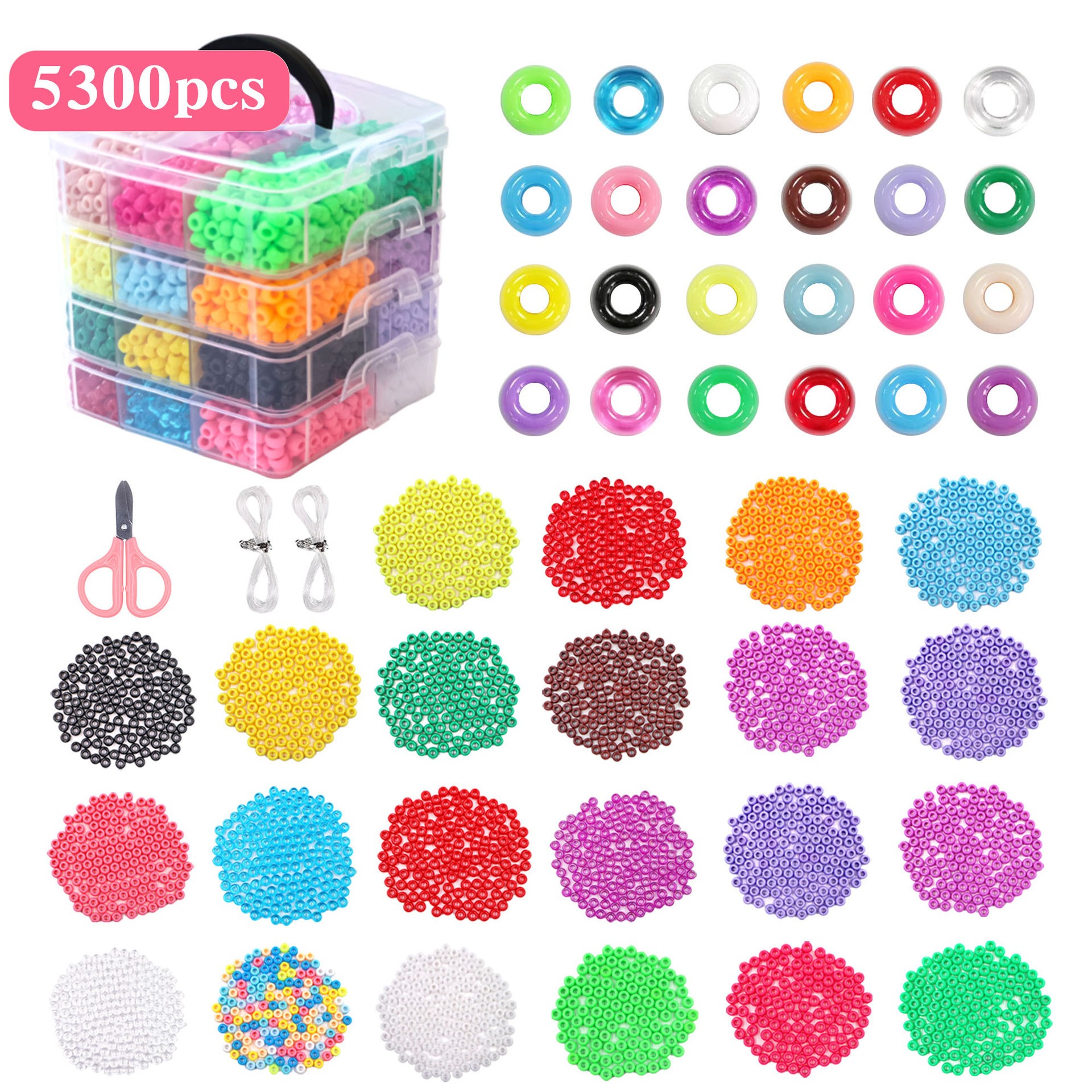 DIY 3 Layers Jewelry Box Beads Kit