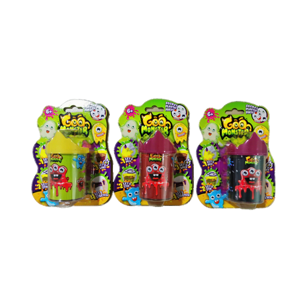Monster Slime Maker Kit DIY Science Toys for Kids Fun Educational STEM Gift Battery Powered Eco-friendly ABS Plastic Safe