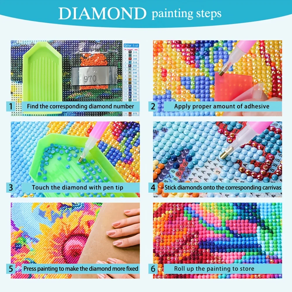 DIY Custom 30*40 5D Diamond Painting Kits butterfly Flower Eyes Mosaic Art Wonderful House Painting Printed Acrylic Materials