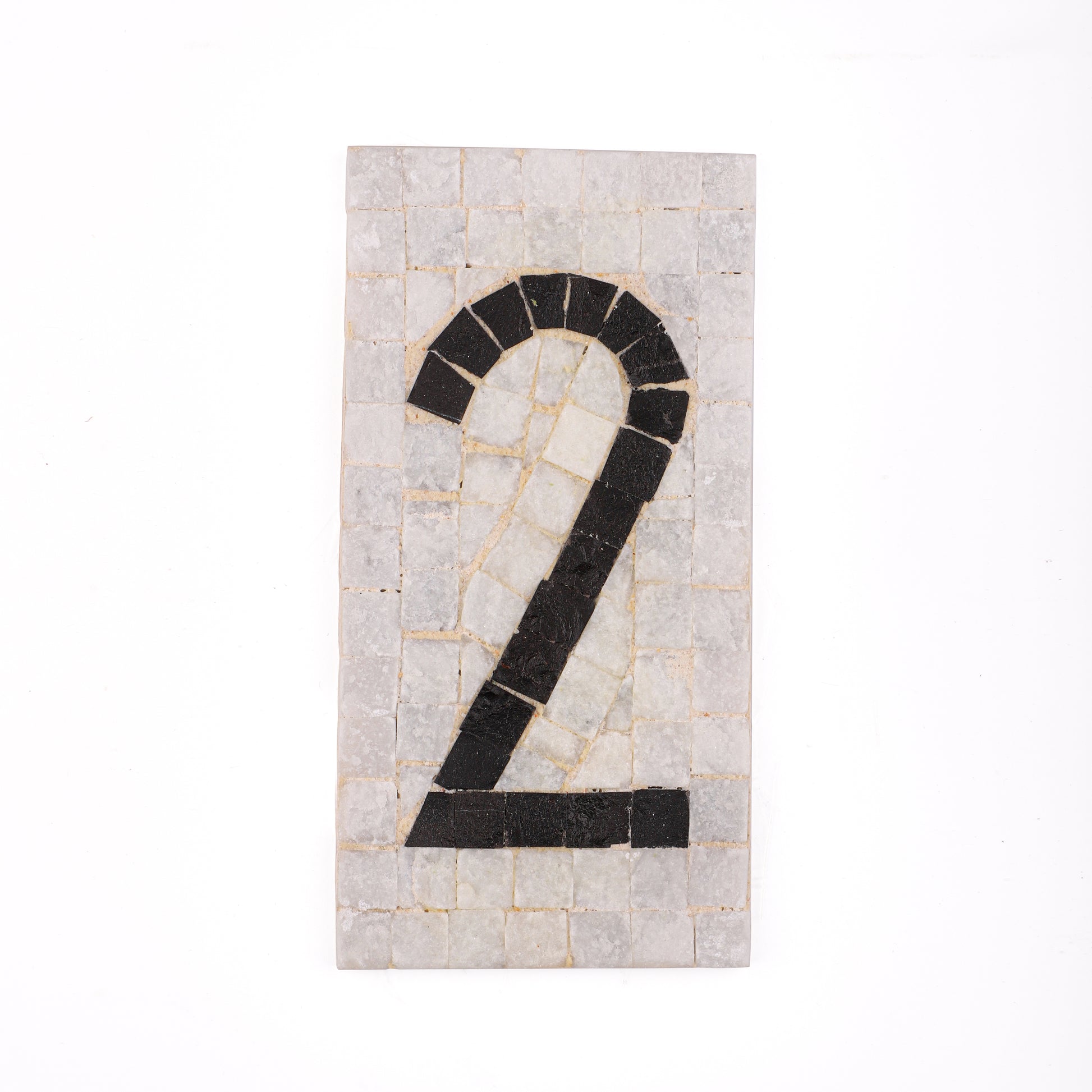 Handmade Mosaic Number Art DIY Craft Kit Complete Set Numbers Personalized Home Decor Signs Projects Solid Pattern ArtisRaw