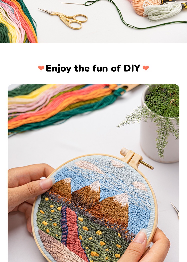 DIY Embroidery Kit Image 2