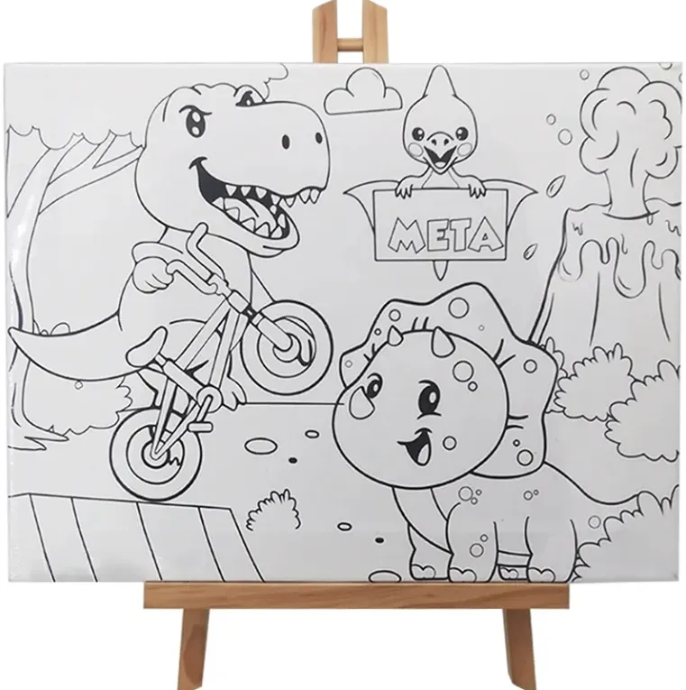 Popular Cartoon Kids Painting Set Art Drawing DIY Kit