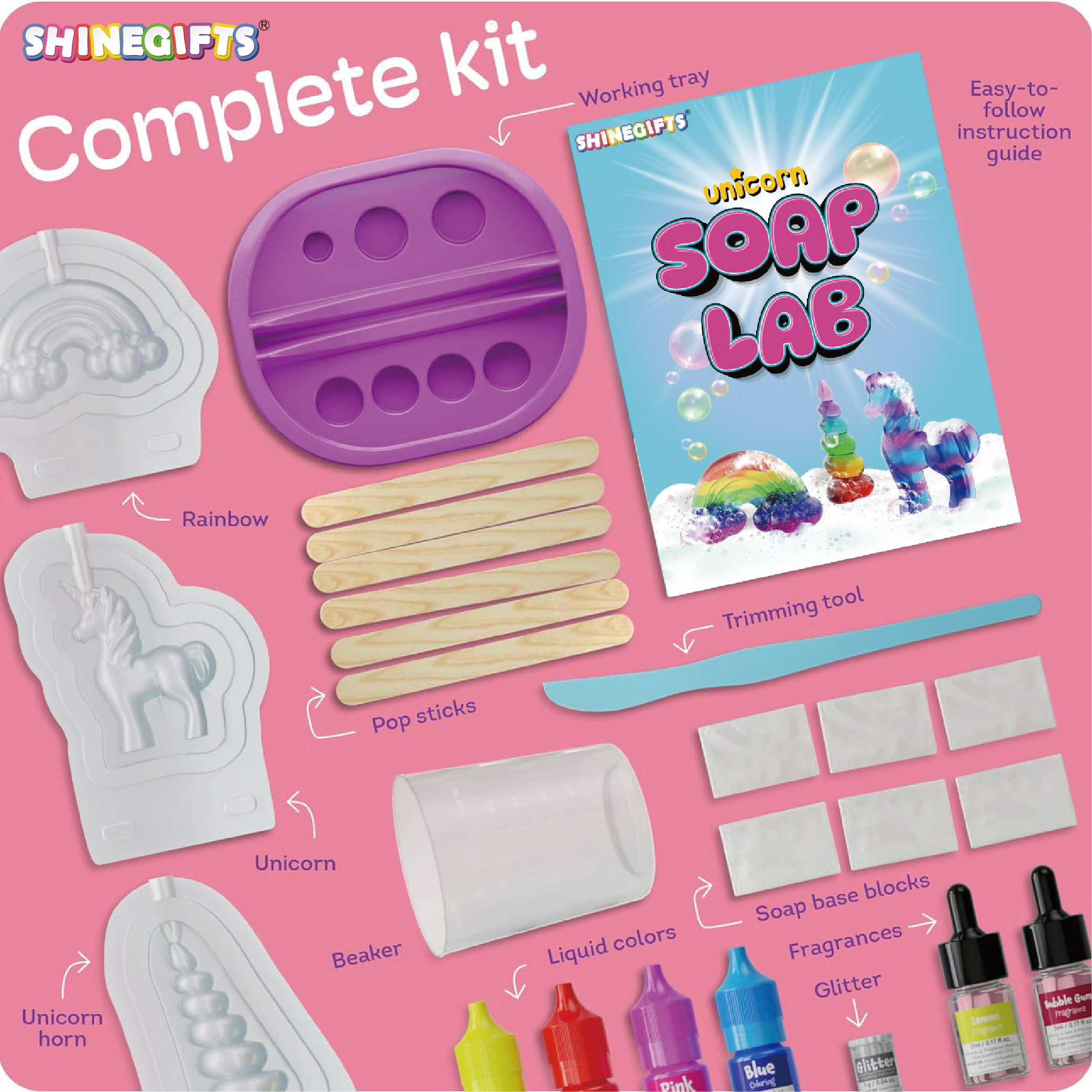 Soap Making Kit Packaging