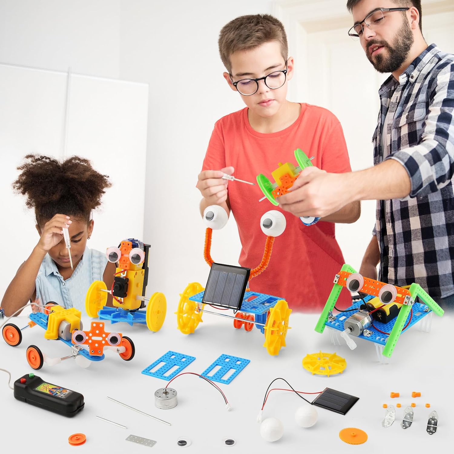 Boys Crafts Robotics Science Kits Experiments Activities Engineering STEM Toys Diy Science Kit