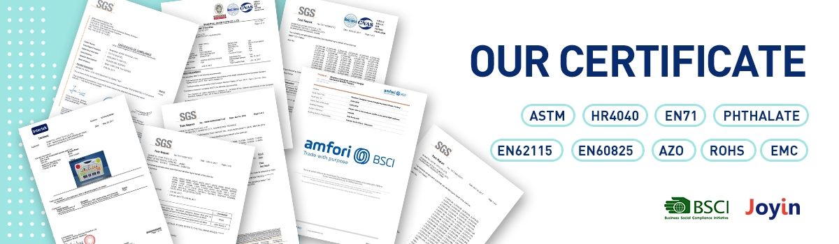 Quality and Compliance Certificates