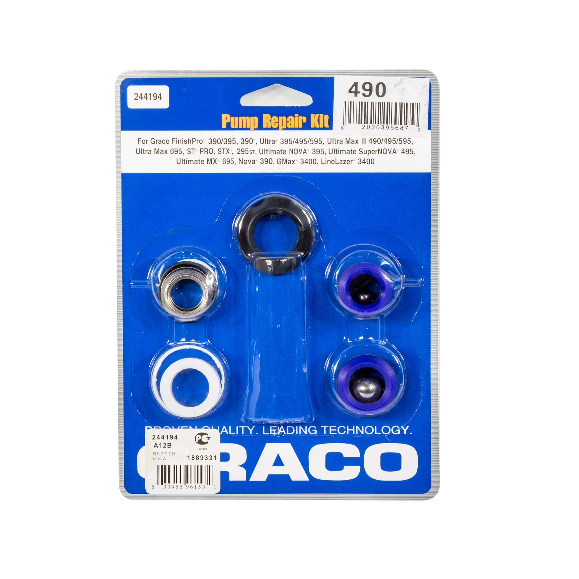 24f967 Repair Kits for 250cc Piston Pump