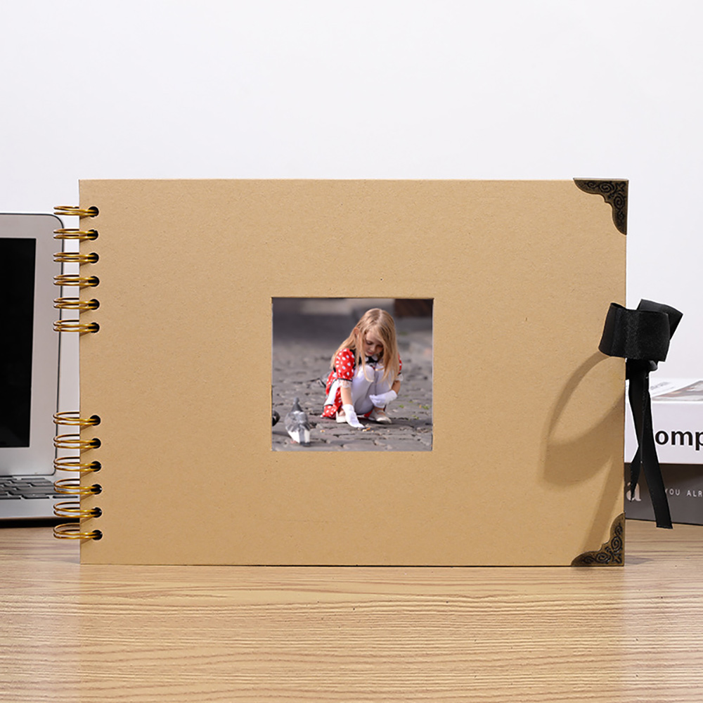 Custom logo Design Diy Craft Handwork Scrapbook Baby Memory Photo Album Kit