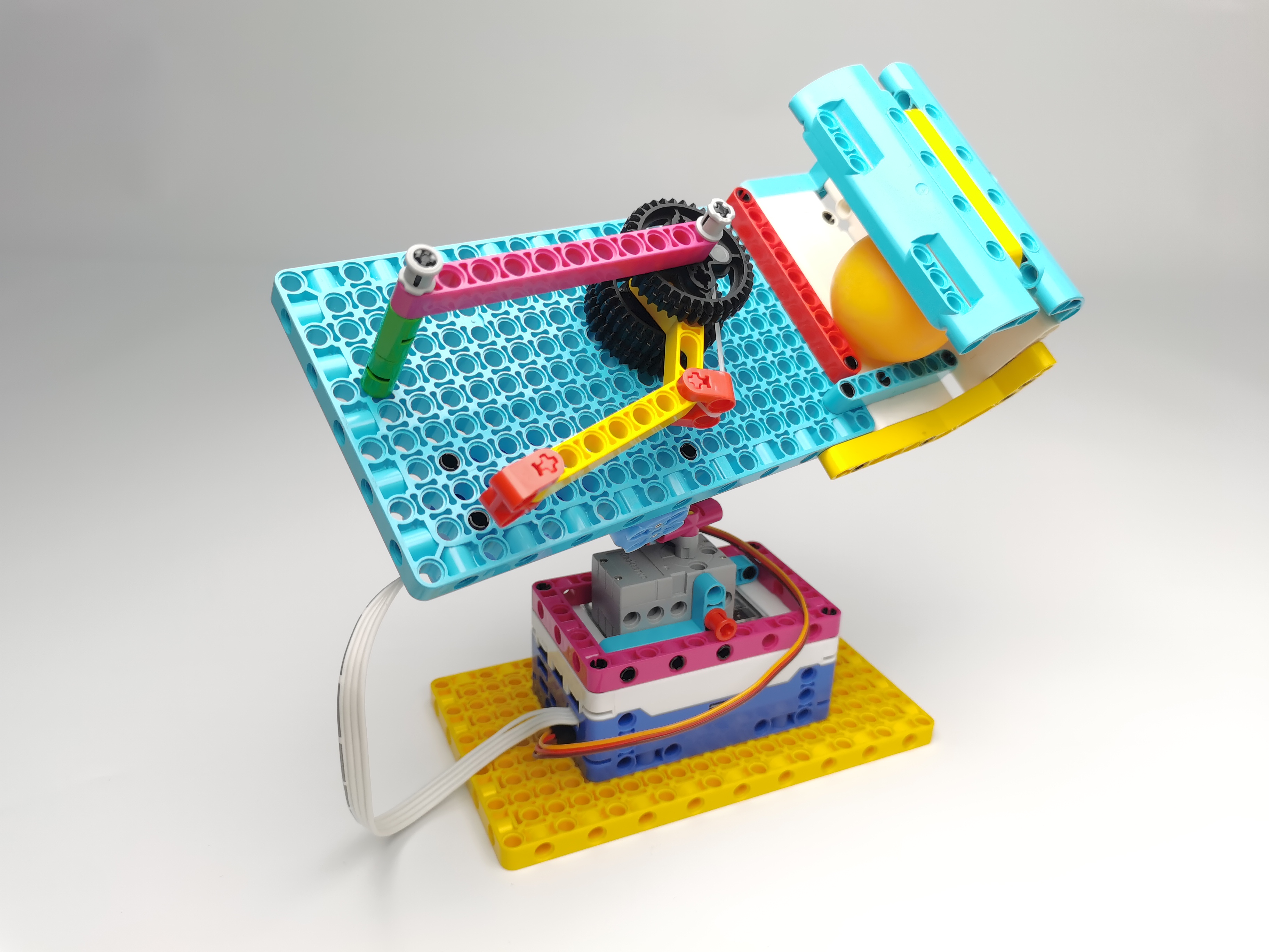 Microbit Educational DIY Kit Kids 3D Electric Solar Science Engineering Block Cartoon Plastic Model Toy Technology Box Sets