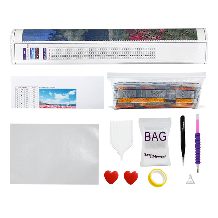 Ever Moment Wholesale Drop Ship Diamond Mosaic Anime Girl and Boy 5D DIY Full Resin Drill Diamond Art Painting Kit ASF2931