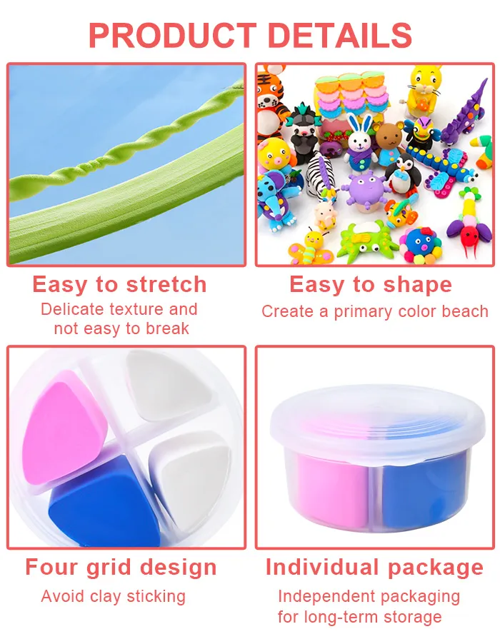 Non-Toxic Magic Playdough Kit for Creative Kids' Crafts