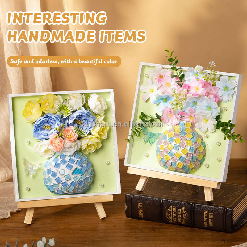 DIY Vase Mosaic Painting Kit