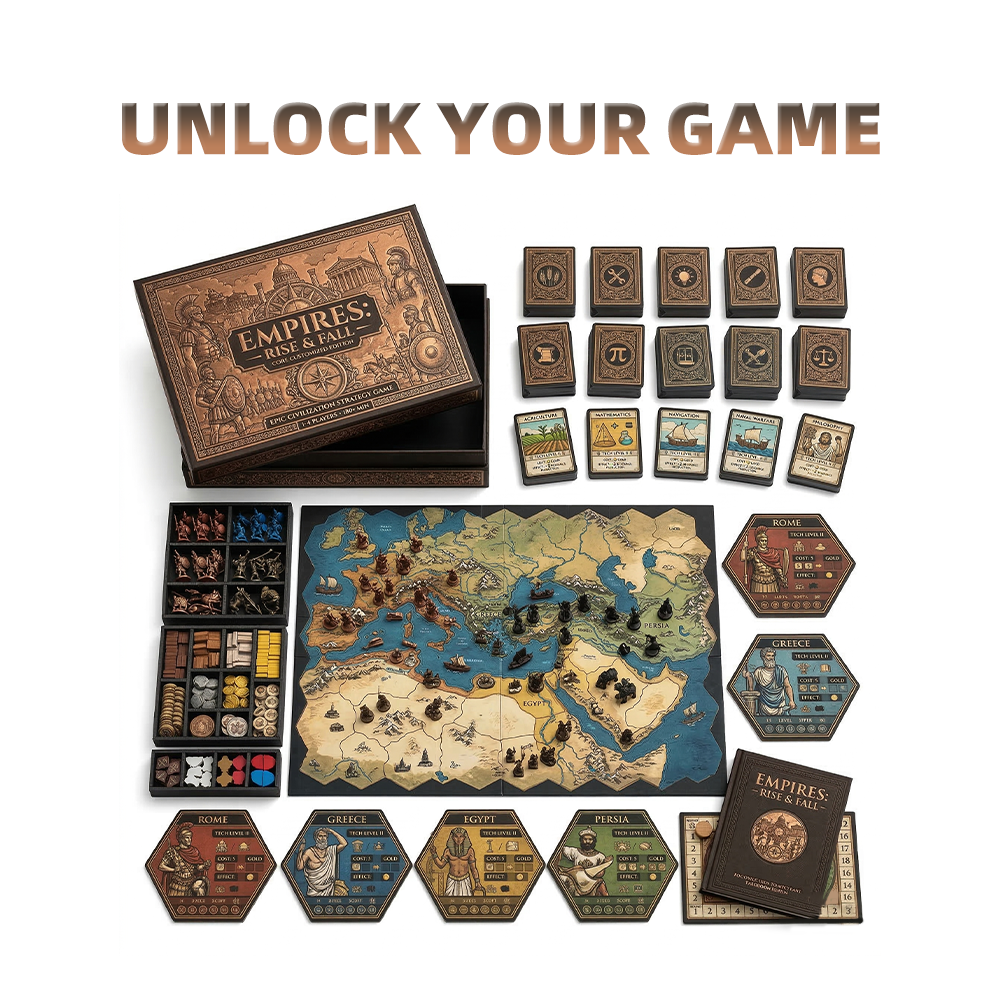 Matte Lamination FSC Certified Custom Starship Design Sci Fi Fantasy Interstellar Missions Multiplayer Coop Game Board