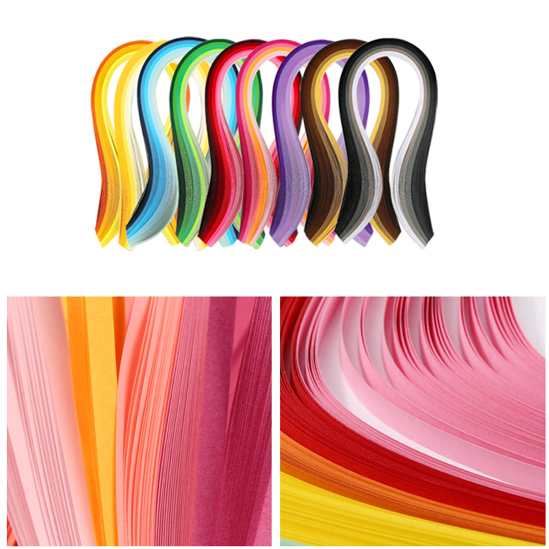 14pcs Paper Quiling Kit Beginner's Quilling Set DIY Paper Craft Kit with 6 Colorful Paper Strips for Quill Art,Home Decoration