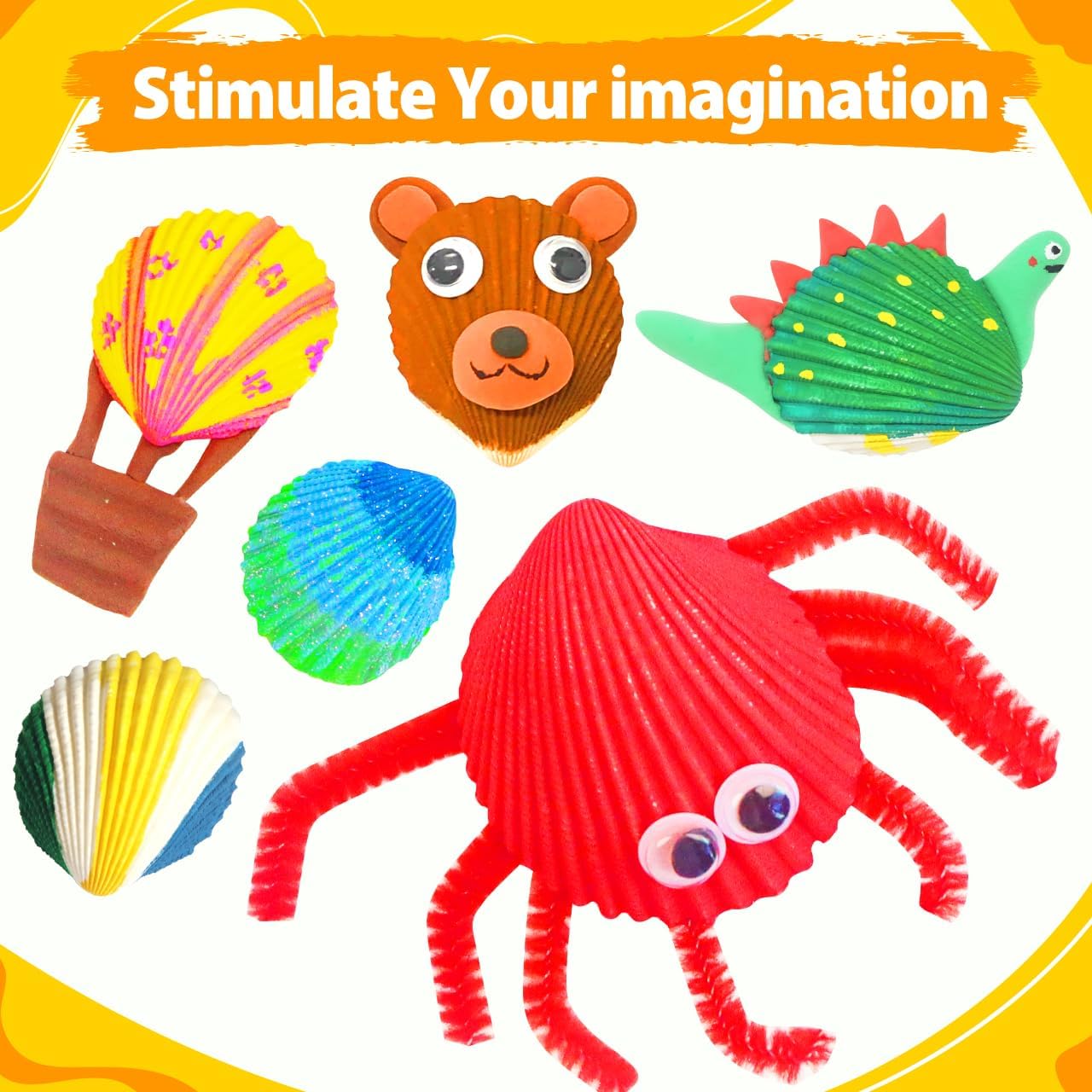 DIY Shell Painting Kit