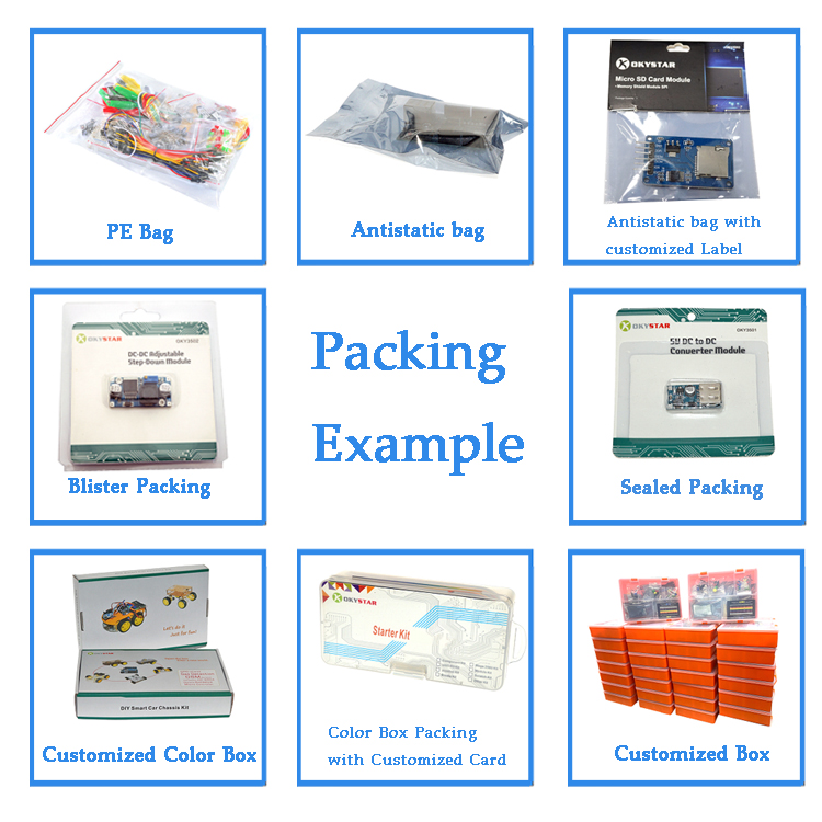 DIY Wooden House Packaging Details