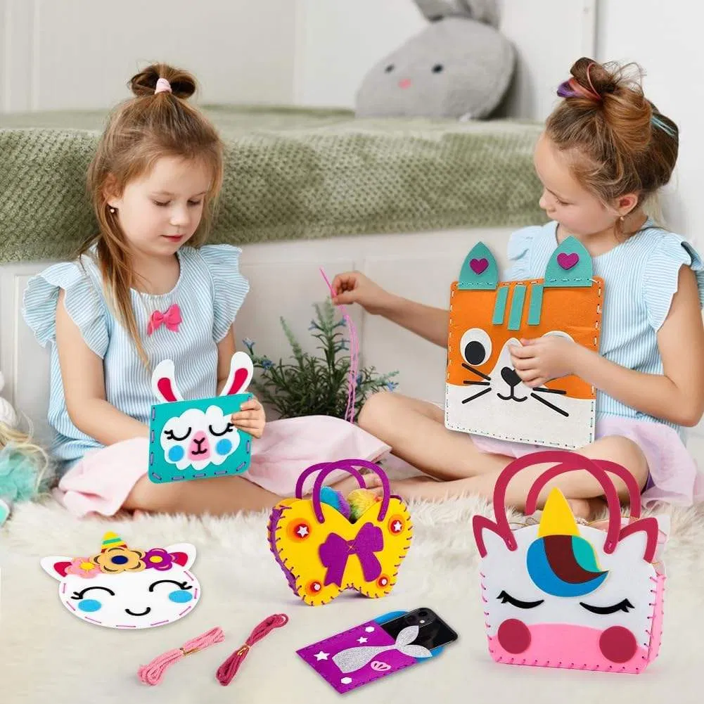 Beginner Sewing Kit Cute Felt DIY Crafts Arts and Crafts for Girls