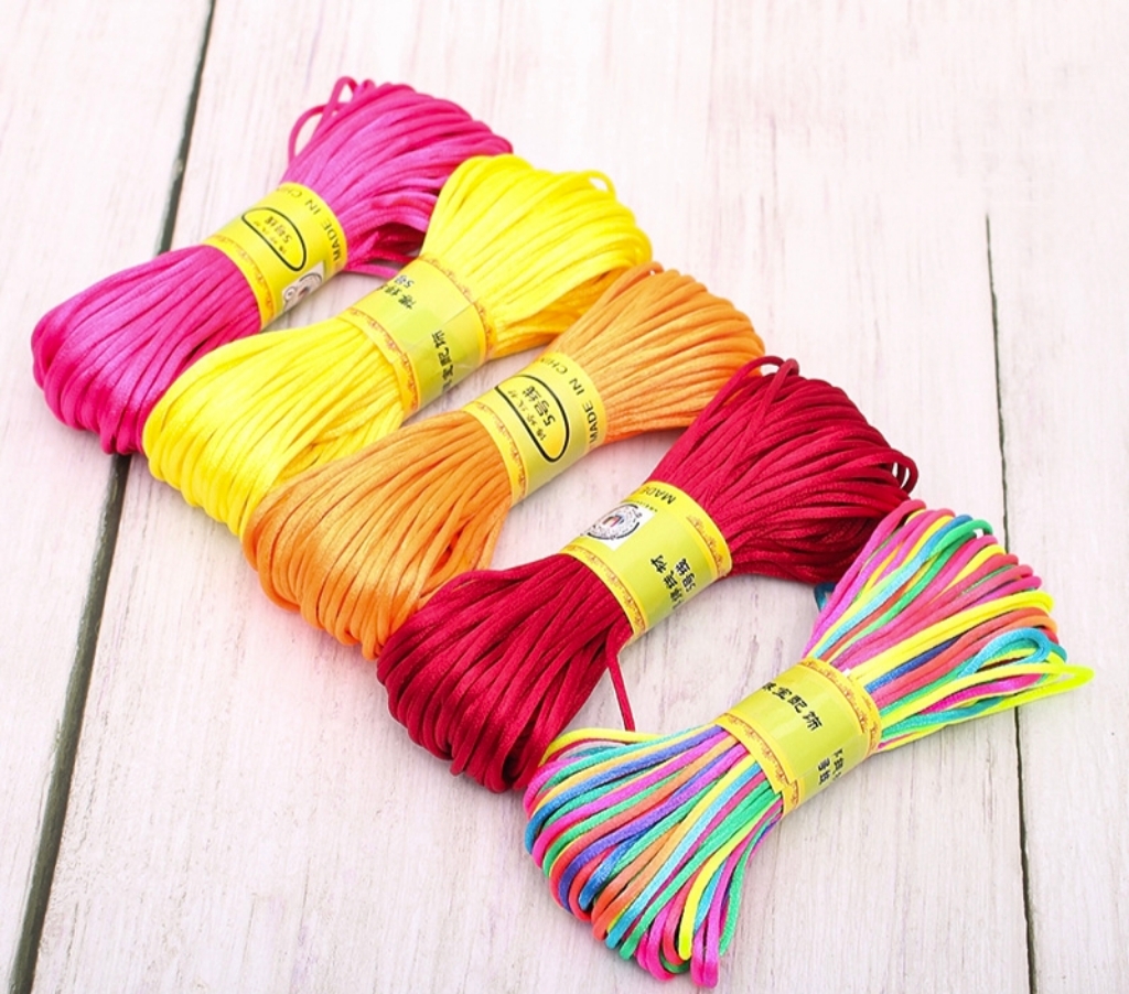 2.5mm Chinese Knot Cord Bracelet Making Kit DIY Macrame Jewelry Supplies for Beginners Handcrafted Home Decor Gift