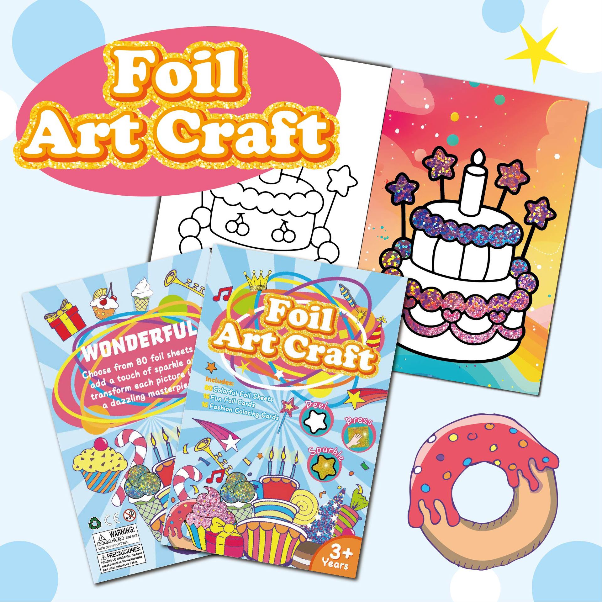 Creative DIY Cardboard Art Kit Detail 1