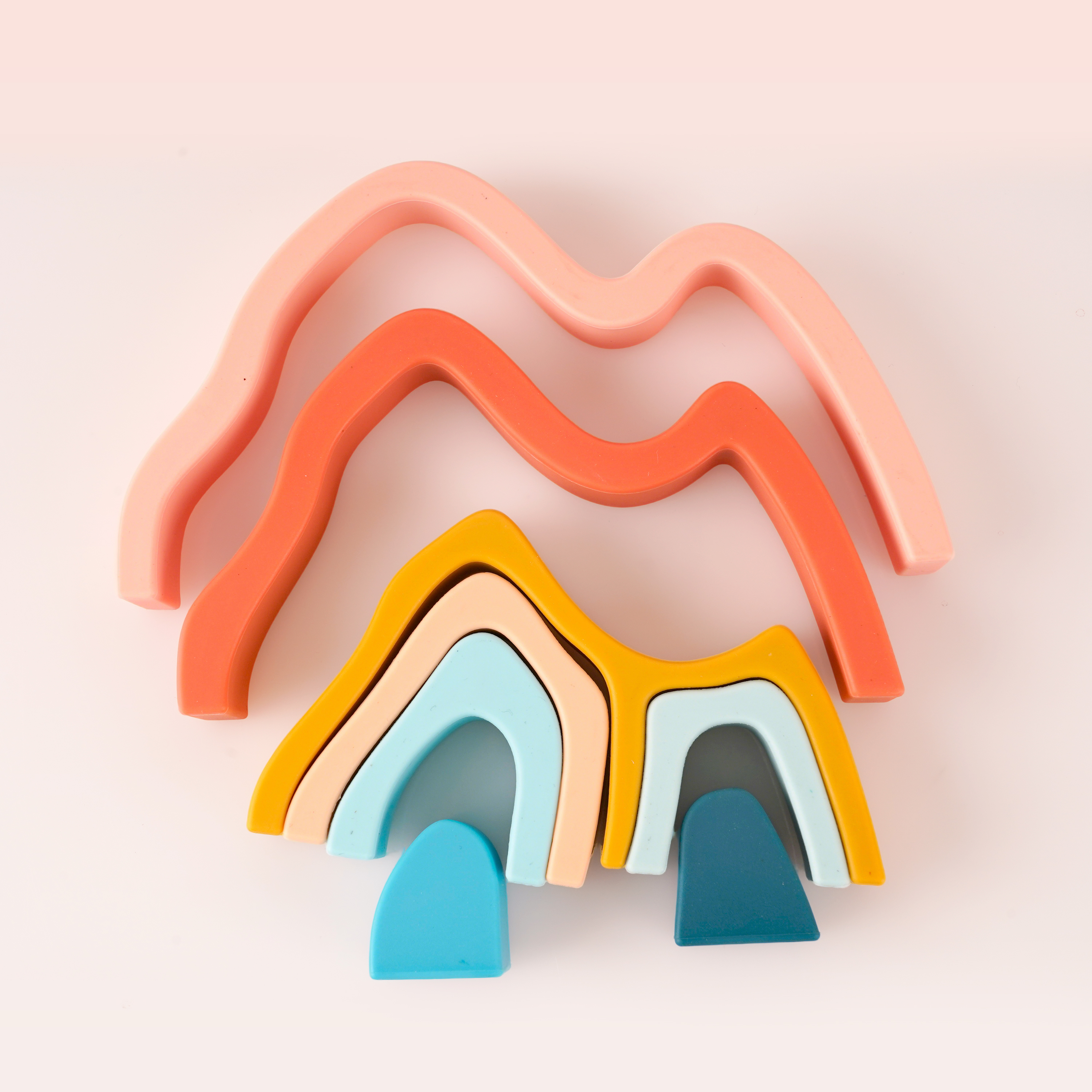 Silicone Stacking Toy Banner
