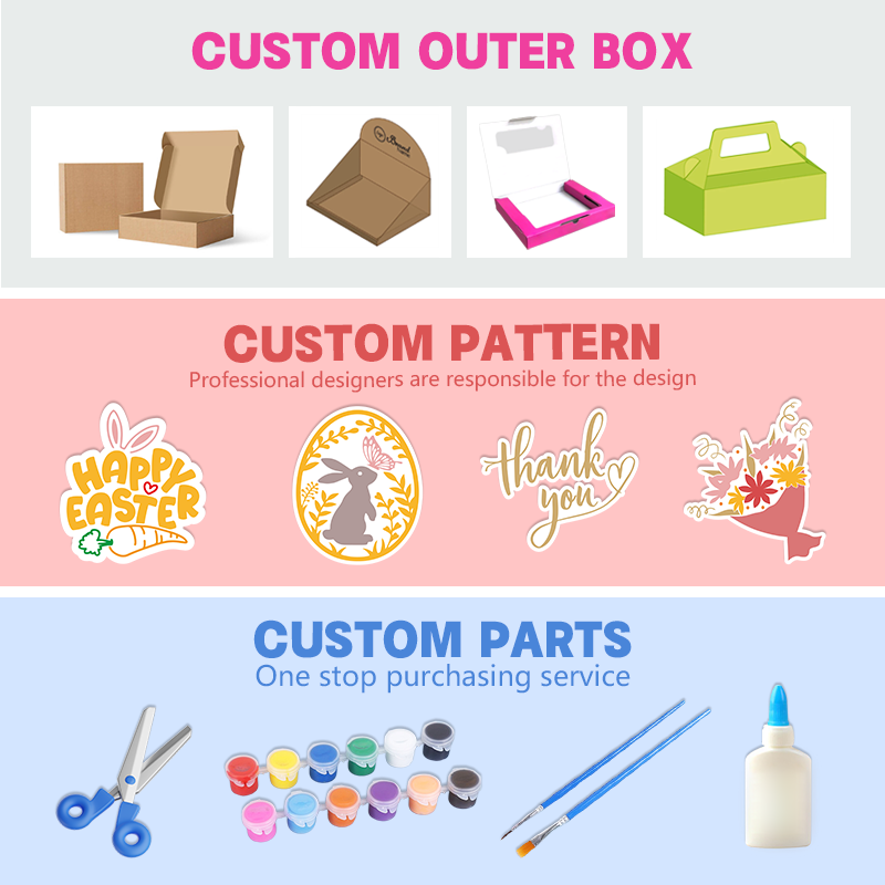 HARDWORK DIY Arts &amp; Crafts Toys Drawing Educational Toys Paint Your Own Diy Craft Kit
