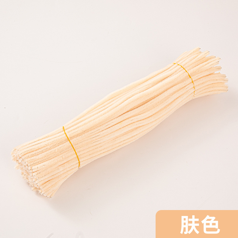 DIY New Arrival DIY Multicolor Fuzzy Stick Science Engineering Toy Educational Handcraft Cartoon for Children