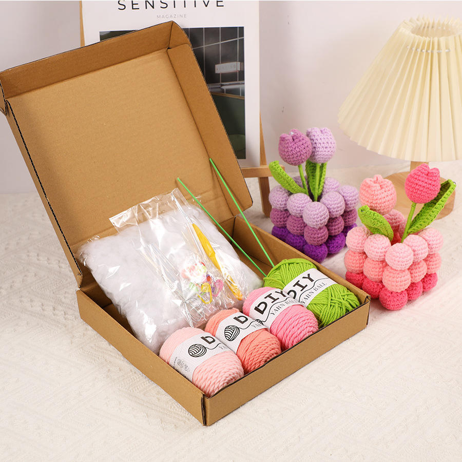 Crochet Kit DIY Sewing &amp; Weaving Craft for Kids &amp; Adults for Beginners