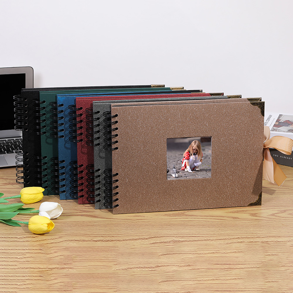 Custom logo Design Diy Craft Handwork Scrapbook Baby Memory Photo Album Kit