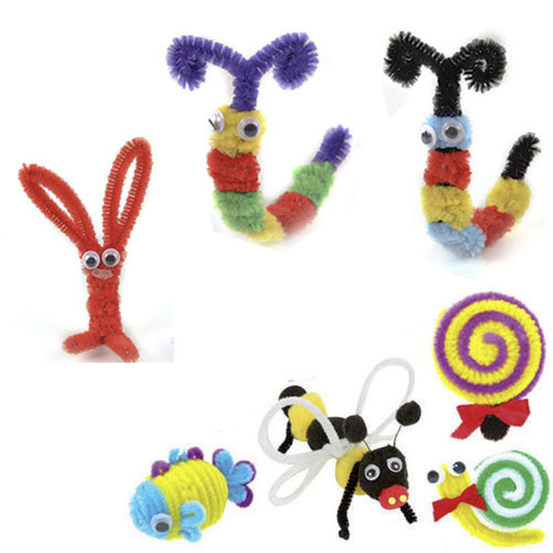 Assorted DIY Paper-Based Craft Supplies Kit for Kids Creative Hobby &amp; School Projects for Homemade Gifts