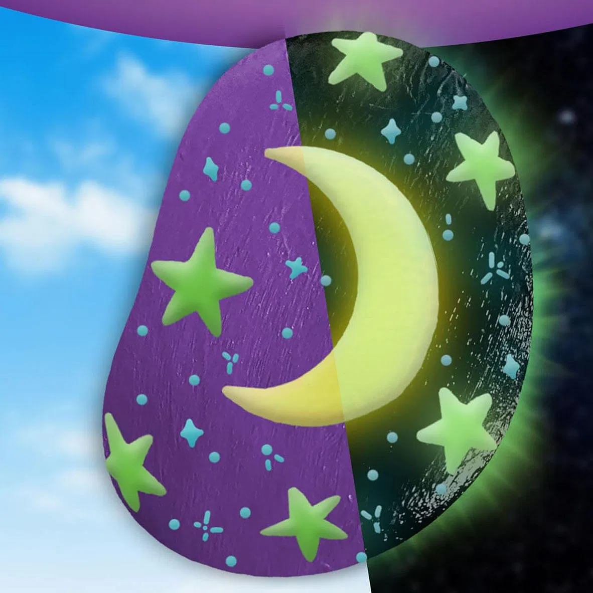 Rock Painting Kit Glow in The Dark Paints