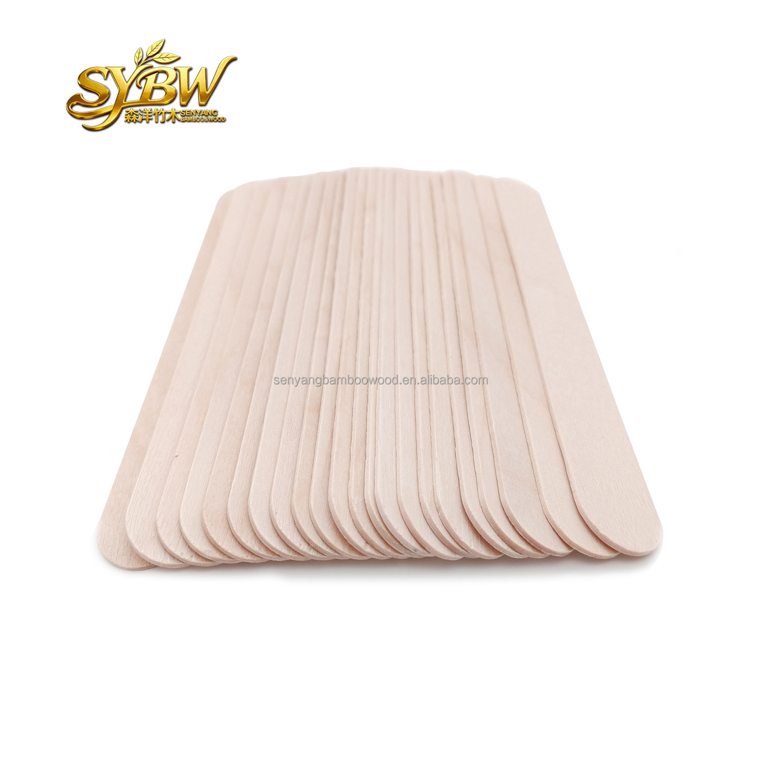Eco-friendly 150x18x1.6mm Wooden Craft Pieces for Children Educational DIY Kits and Art Projects